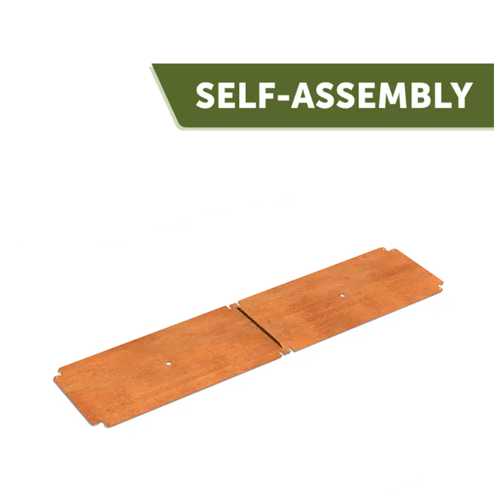 Cortenstaal Plantenbak Bodem 200x50 cm - Bodemplaat