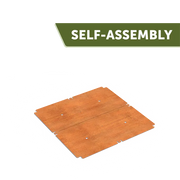 Base para maceta de acero corten de 1200 x 1200 x 2 mm - Placa base