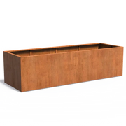 Cortenstaal Plantenbak 300 x 100 x 80 cm - Zonder bodem