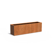Pflanzkübel Cortenstahl, 200 x 50 x 60 cm