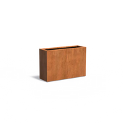 Pflanzkübel Cortenstahl, 120 x 40 x 80 cm