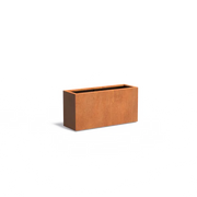 Pflanzkübel Cortenstahl, 120 x 40 x 60 cm