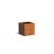 Corten steel planter 70 x 70 x 70 cm