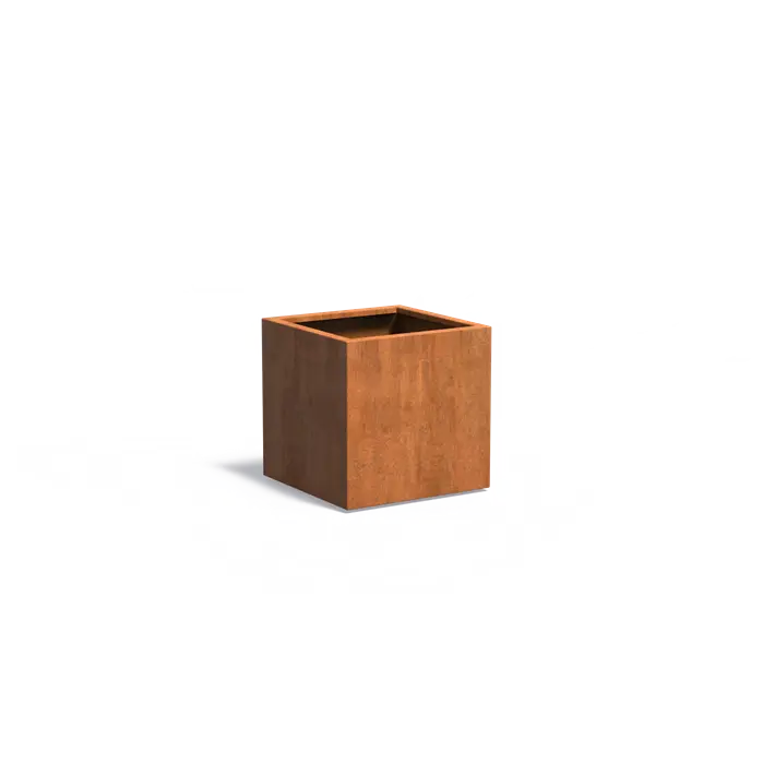 Pflanzkübel Cortenstahl, 70 x 70 x 70 cm