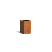 Pflanzkübel Cortenstahl, 50 x 50 x 80 cm