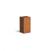 Pflanzkübel Cortenstahl, 50 x 50 x 100 cm