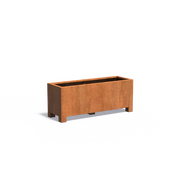 Cortenstaal Plantenbak Op Poten 150 x 50 x 60 cm