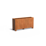 Cortenstaal Plantenbak Op Poten 150 x 40 x 80 cm