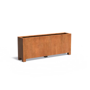 Cortenstaal Plantenbak Op Poten 200 x 40 x 80 cm