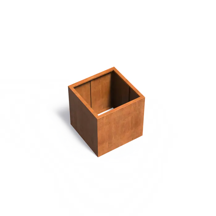 Cortenstaal Plantenbak 80 x 80 x 80 cm - Zonder bodem