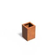 Maceta de acero corten de 40x40x60 cm - sin base