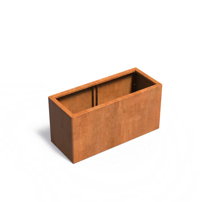 Cortenstaal Plantenbak 120 x 50 x 60 cm - Zonder Bodem