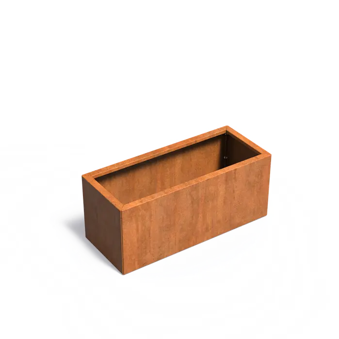 Cortenstaal Plantenbak 120 x 50 x 50 cm - Zonder Bodem