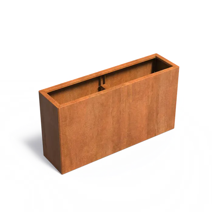 Cortenstaal Plantenbak 150 x 40 x 80 cm - Zonder Bodem
