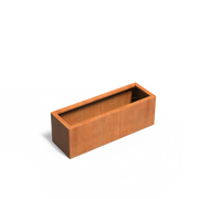 Cortenstaal Plantenbak 120 x 40 x 40 cm - Zonder Bodem