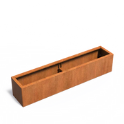 Cortenstaal Plantenbak 200 x 40 x 40 cm - Zonder Bodem