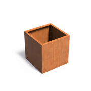 Corten Steel Planter 80x80x80 cm - Without Base