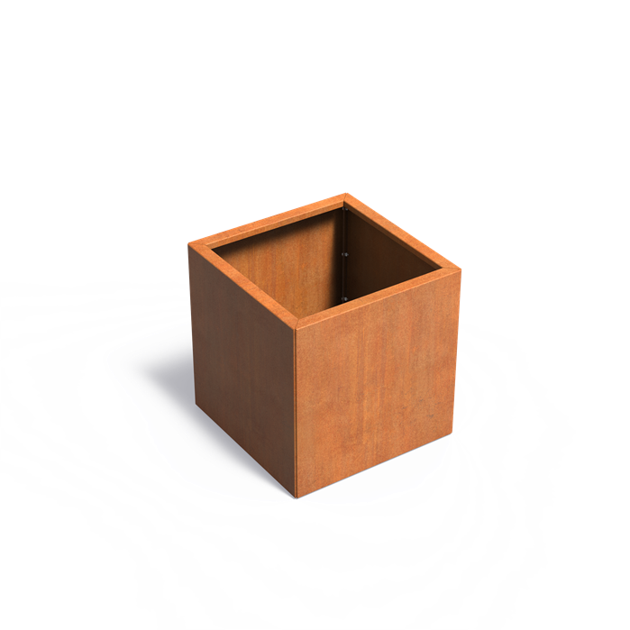 Cortenstaal Plantenbak 70x70x70 cm - Zonder Bodem