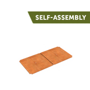 Base para maceta de acero corten 2000 x 1000 x 2 mm - Placa base