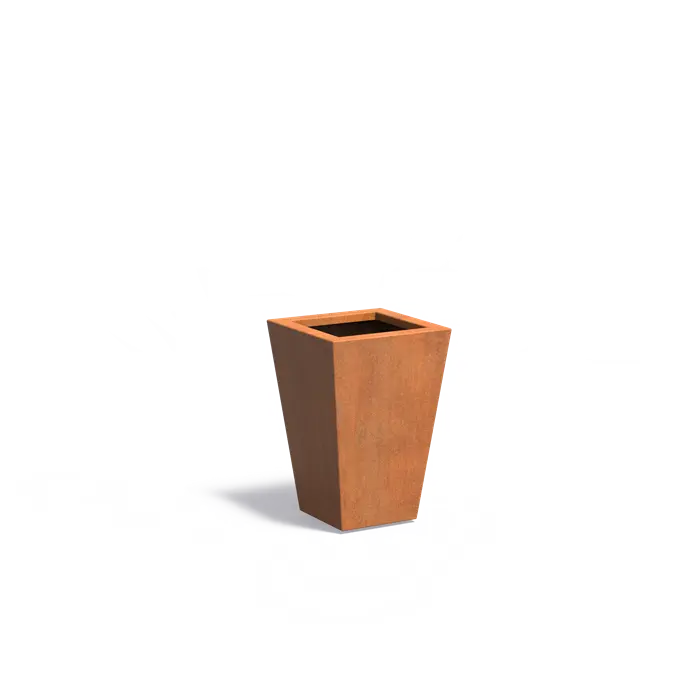 Cortenstaal Plantenbak Taps 40 x 40 x 60 cm