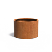 Cortenstaal Plantenbak Rond Ø120 x 80 cm - Met bodem