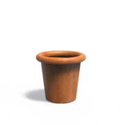Cortenstaal Plantenbak Rond 80 x 75 cm - Met Rand
