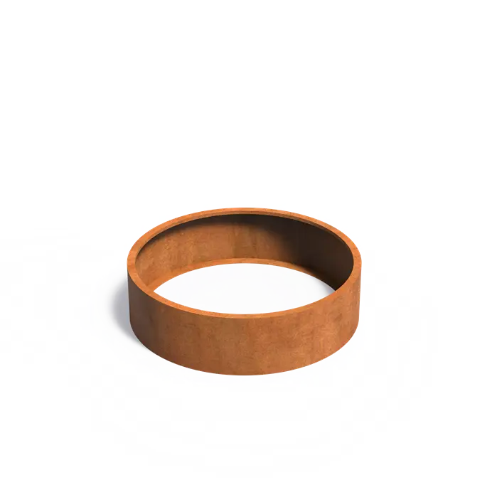 Cortenstaal Plantenbak Rond 150 x 40 cm - Zonder Bodem