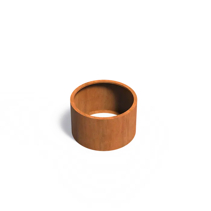 Cortenstaal Plantenbak Rond 100 x 60 cm - Zonder Bodem