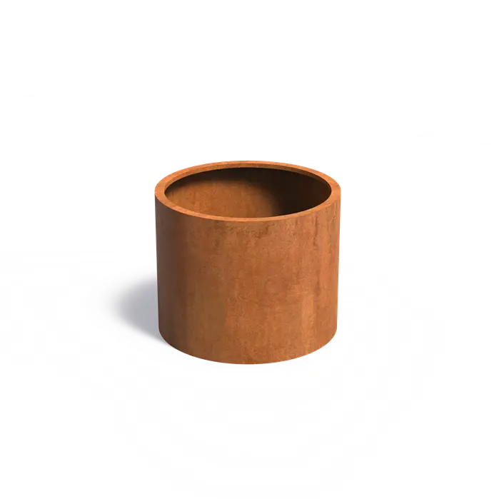 Cortenstaal Plantenbak Rond 100 x 80 cm - Zonder Bodem
