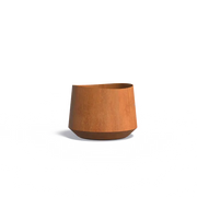 Cortenstaal Plantenbak Rond 80 x 60 cm - Met Bodem