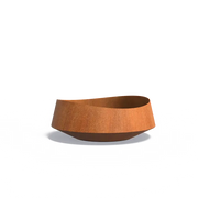 Cortenstaal Plantenbak Rond 120 x 45 cm - Met Bodem