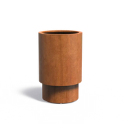Corten Steel Planter Round 70 x 110 cm