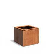 Cortenstaal Plantenbak 68 x 68 x 60 cm - Met Rand