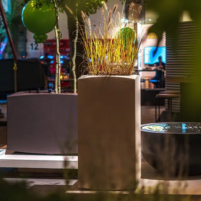 Cortenstaal Plantenbak Vierkant 60 x 60 x 50 cm