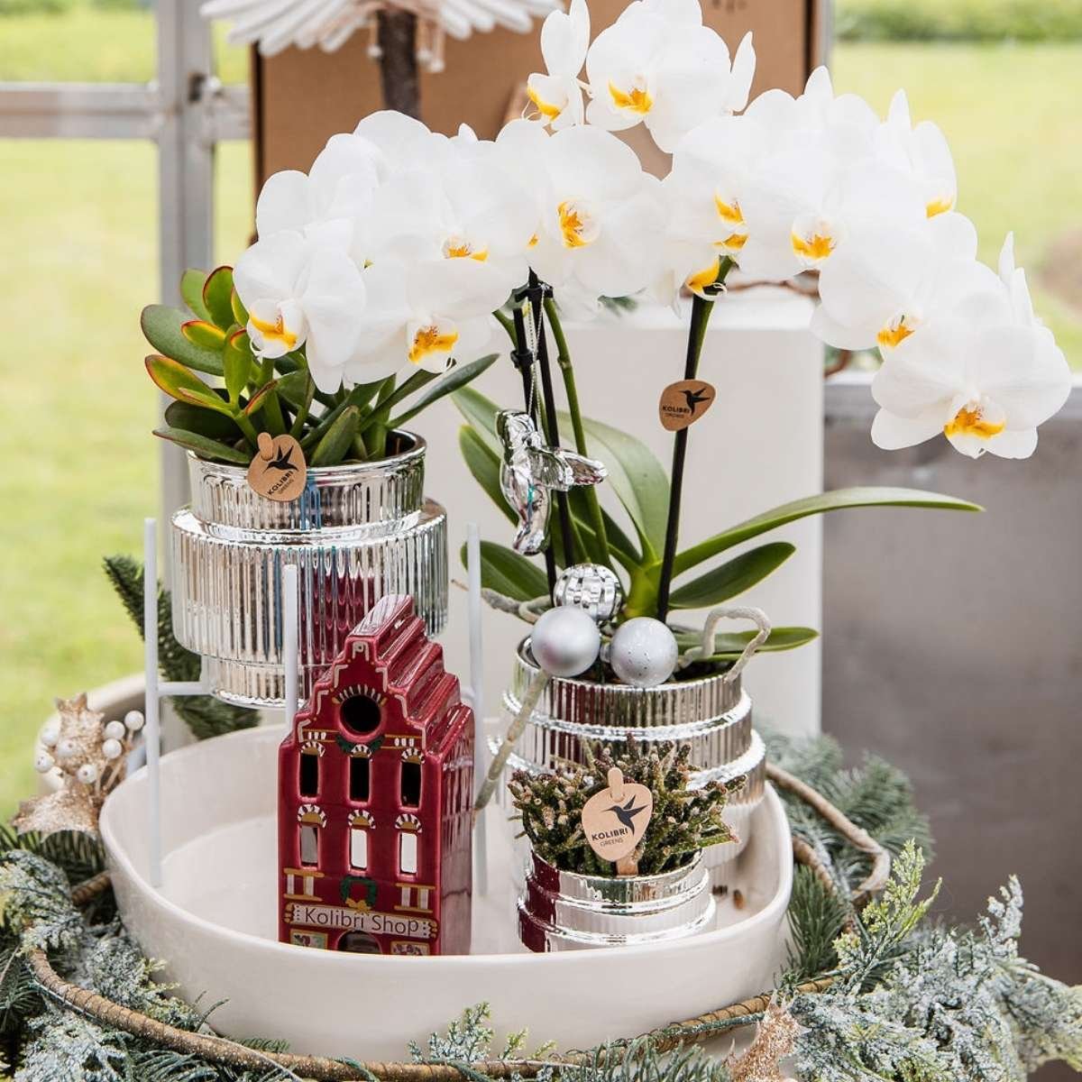 Kolibri Home | Organisch dienblad - Off-white