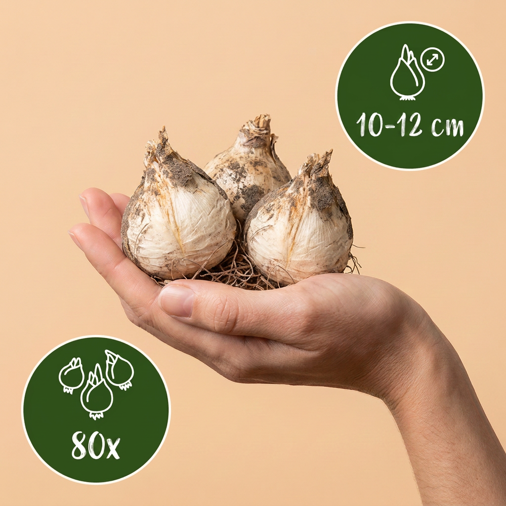 80x Allium Siculum - Bloembollen - Siciliaanse honingklokje - Crème en Roze - Zomerbloeier - Bolmaat 10/12