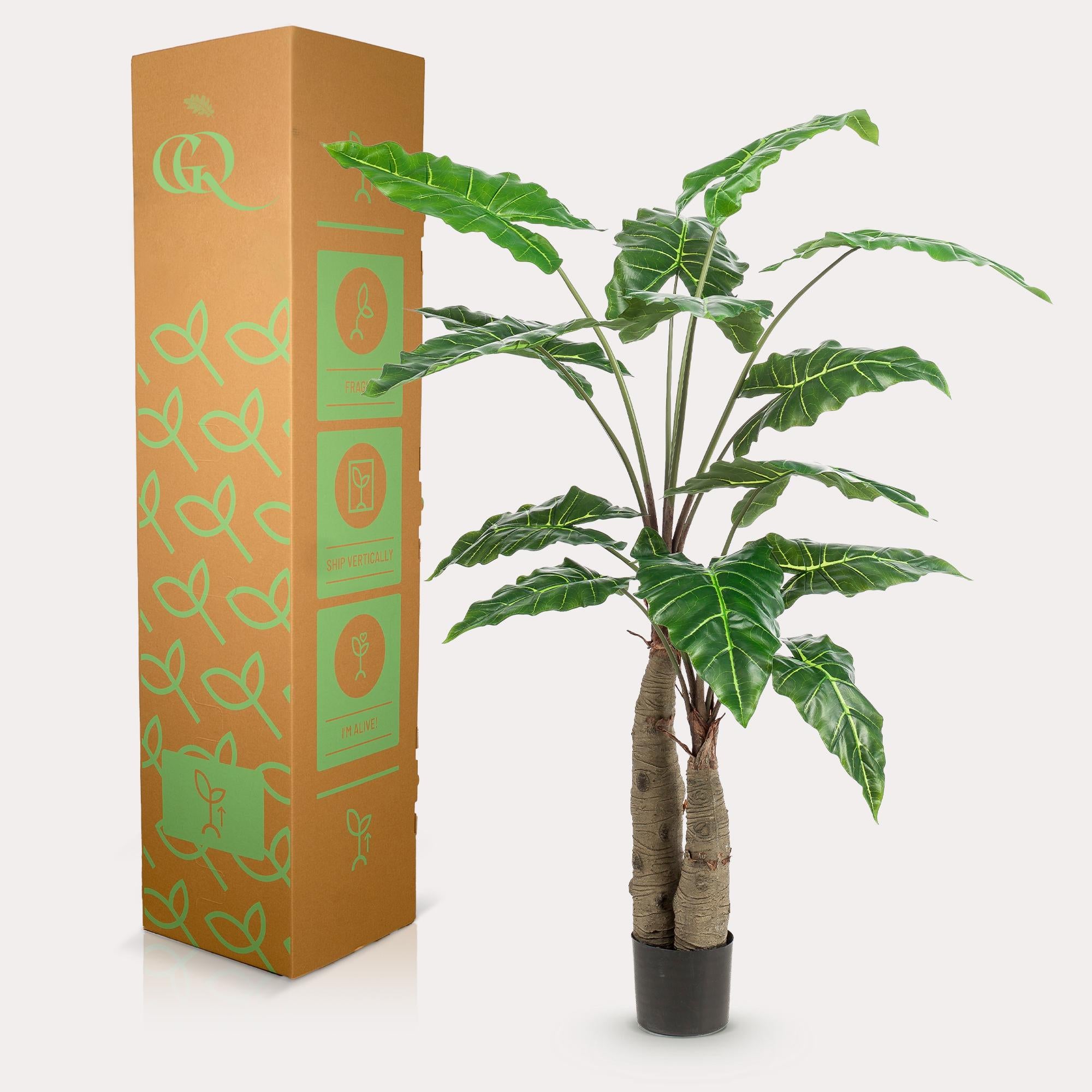 Artificial plant - Alocasia - Elephant ear - 150 cm