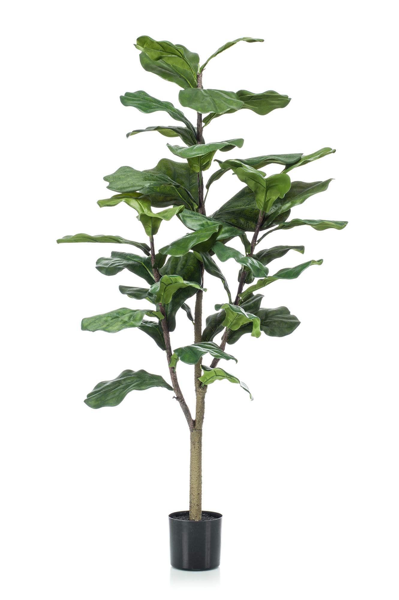 Künstliche Pflanze – Ficus lyrata – Tabakpflanze – 120 cm