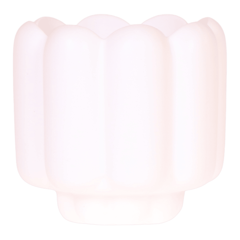 Kolibri Home | Retro sierpot - Wit - Ø12cm