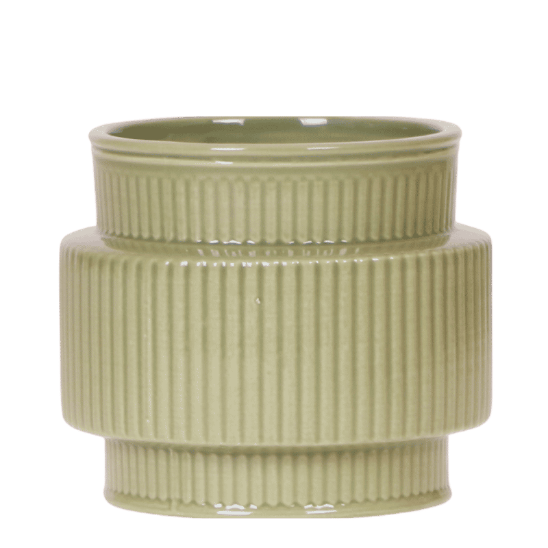 Kolibri Home | Allure sierpot - Groen - Ø9cm