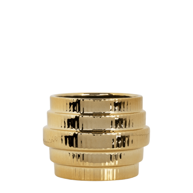 Kolibri Home | Allure Empire Shiny sierpot - Goud - Ø6cm