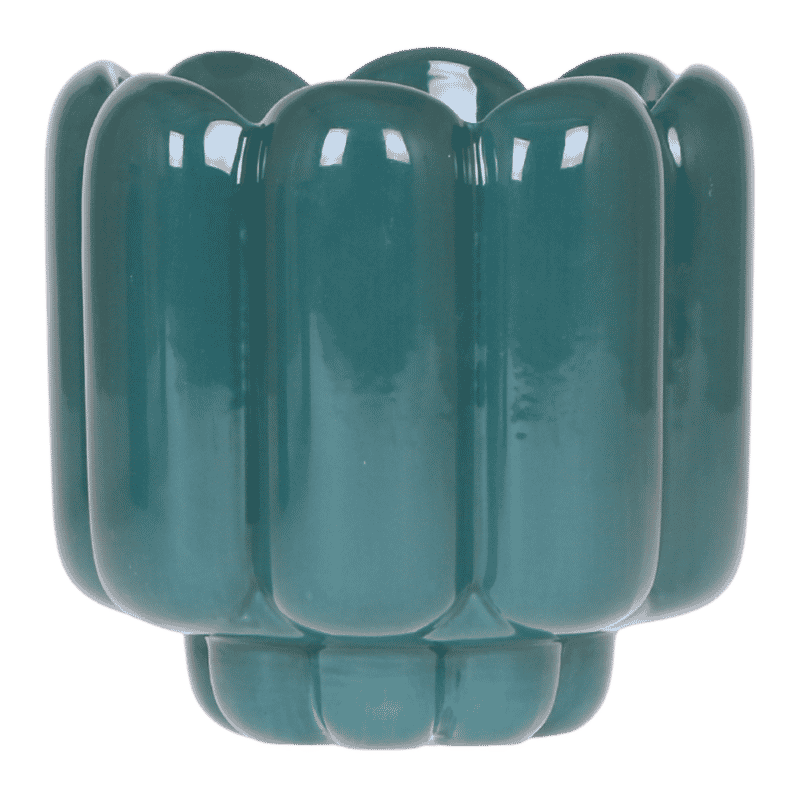 Kolibri Home | Retro sierpot - Groen - Ø12cm