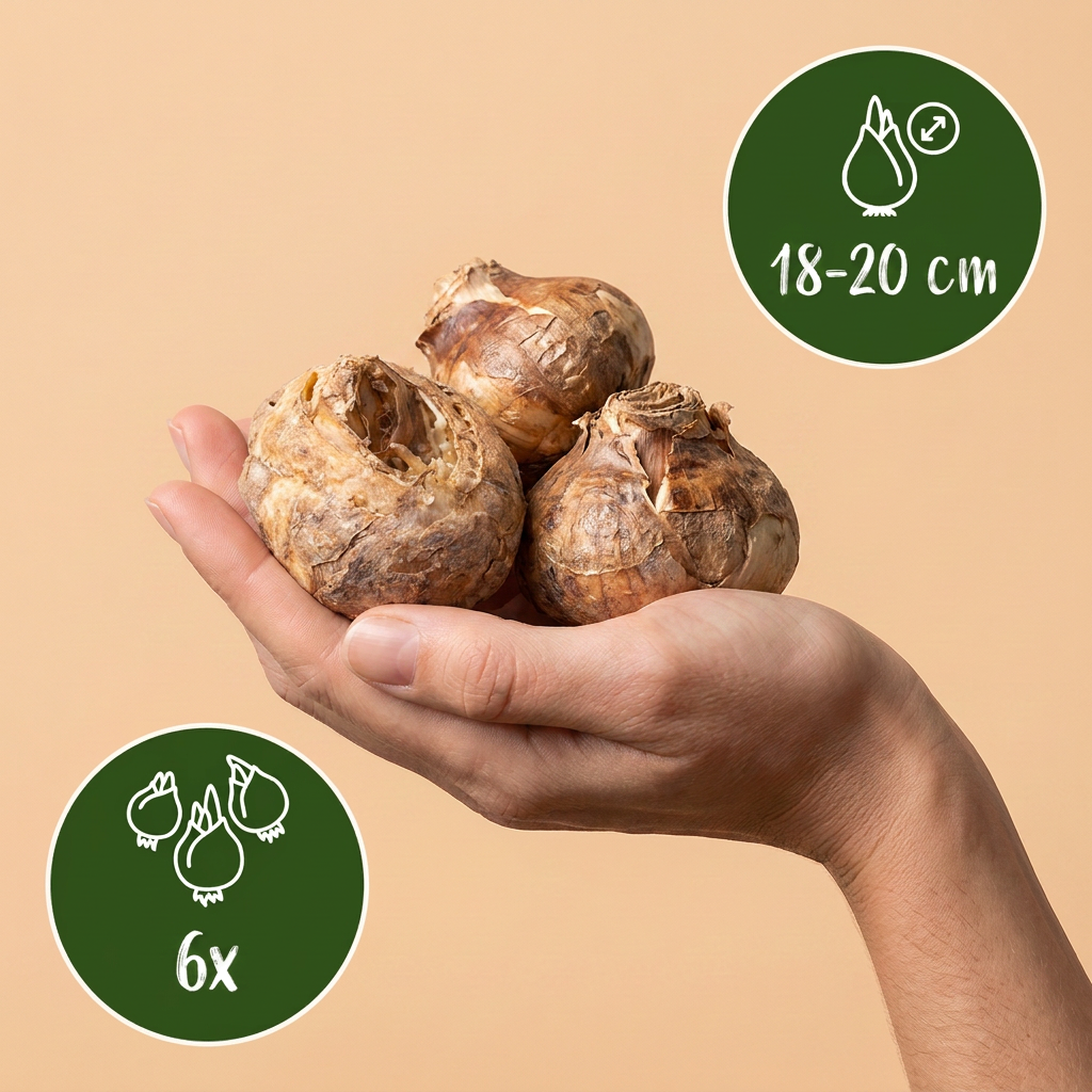 6x Fritillaria Imperialis Mix - Bloembollen - Keizerskroon mix - Diversen - Voorjaarsbloeier - Bolmaat 18/20
