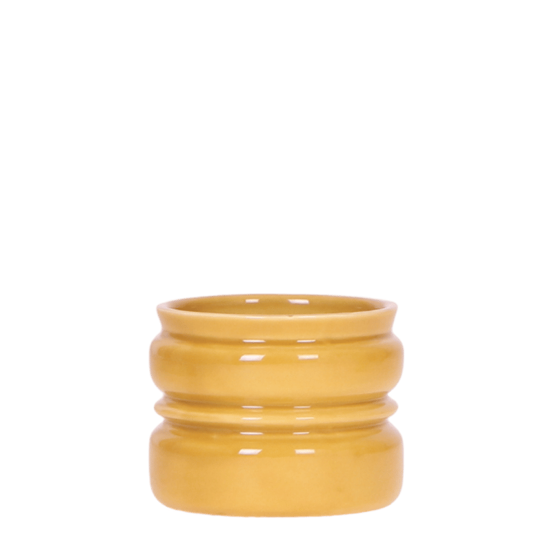 Kolibri Home | Noma sierpot - Mosterdgeel - Ø6cm