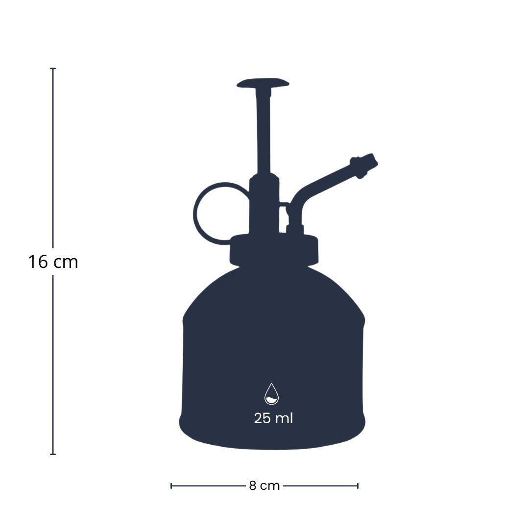 Pflanzensprühflasche - Grün - Glas - 0,25 Liter