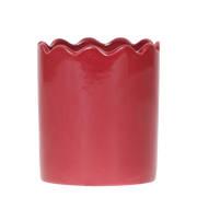 Kolibri Home | Curve sierpot - Rood - Ø9cm