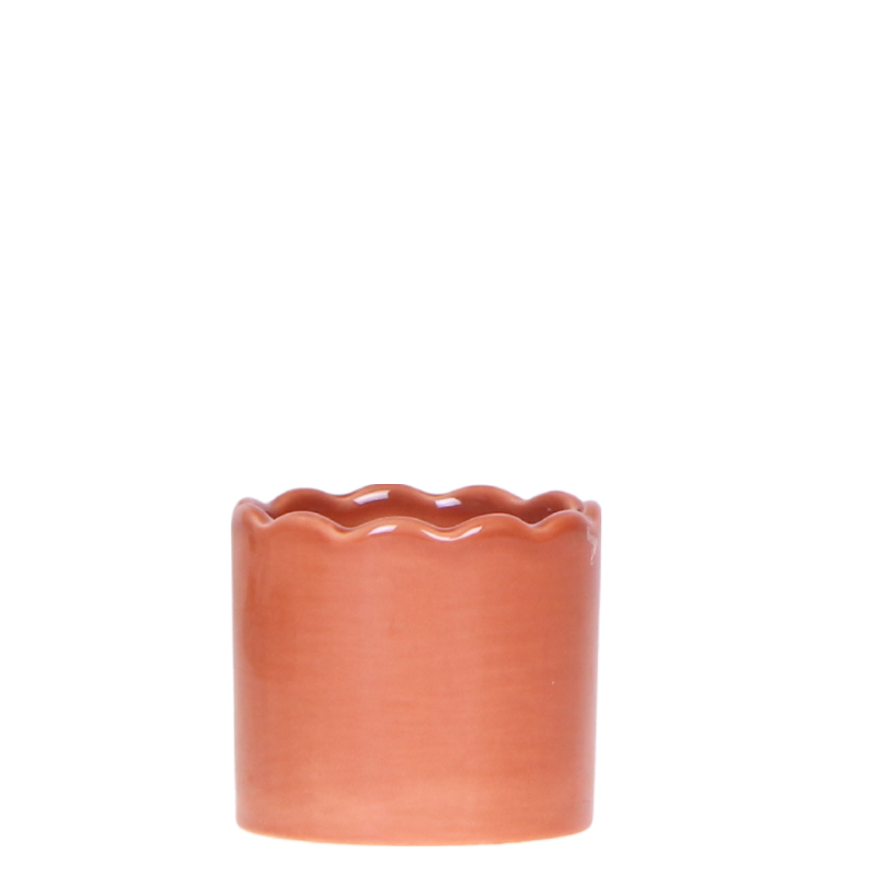 Kolibri Home | Curve sierpot - Terracotta - Ø6cm