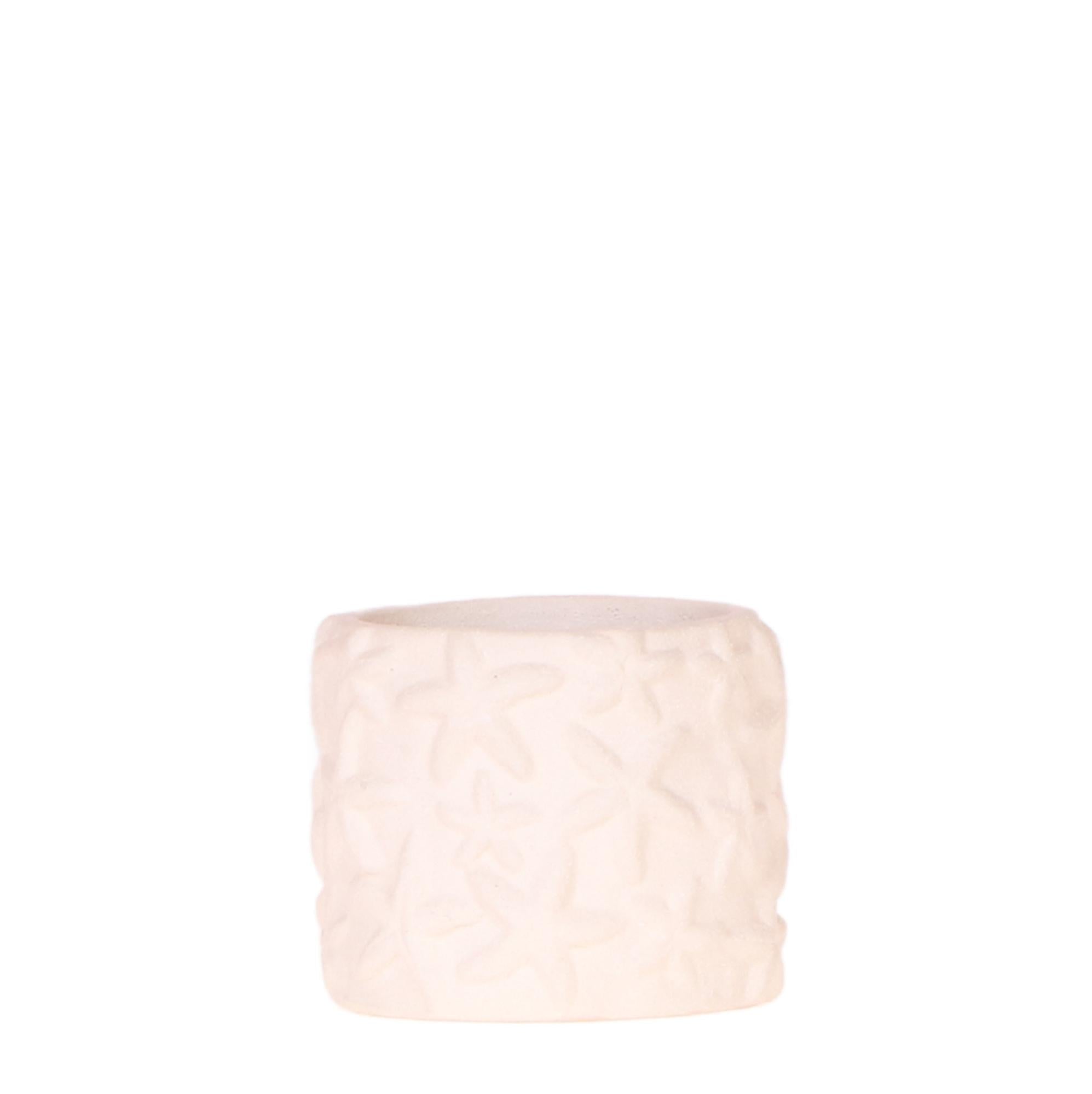 Kolibri Home | Dekorativer Seestern-Übertopf – Cremeweiß – Ø 6 cm