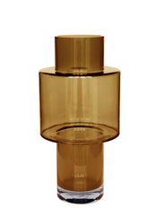 Vaas glas Juba M - H40 W20 - Cognac