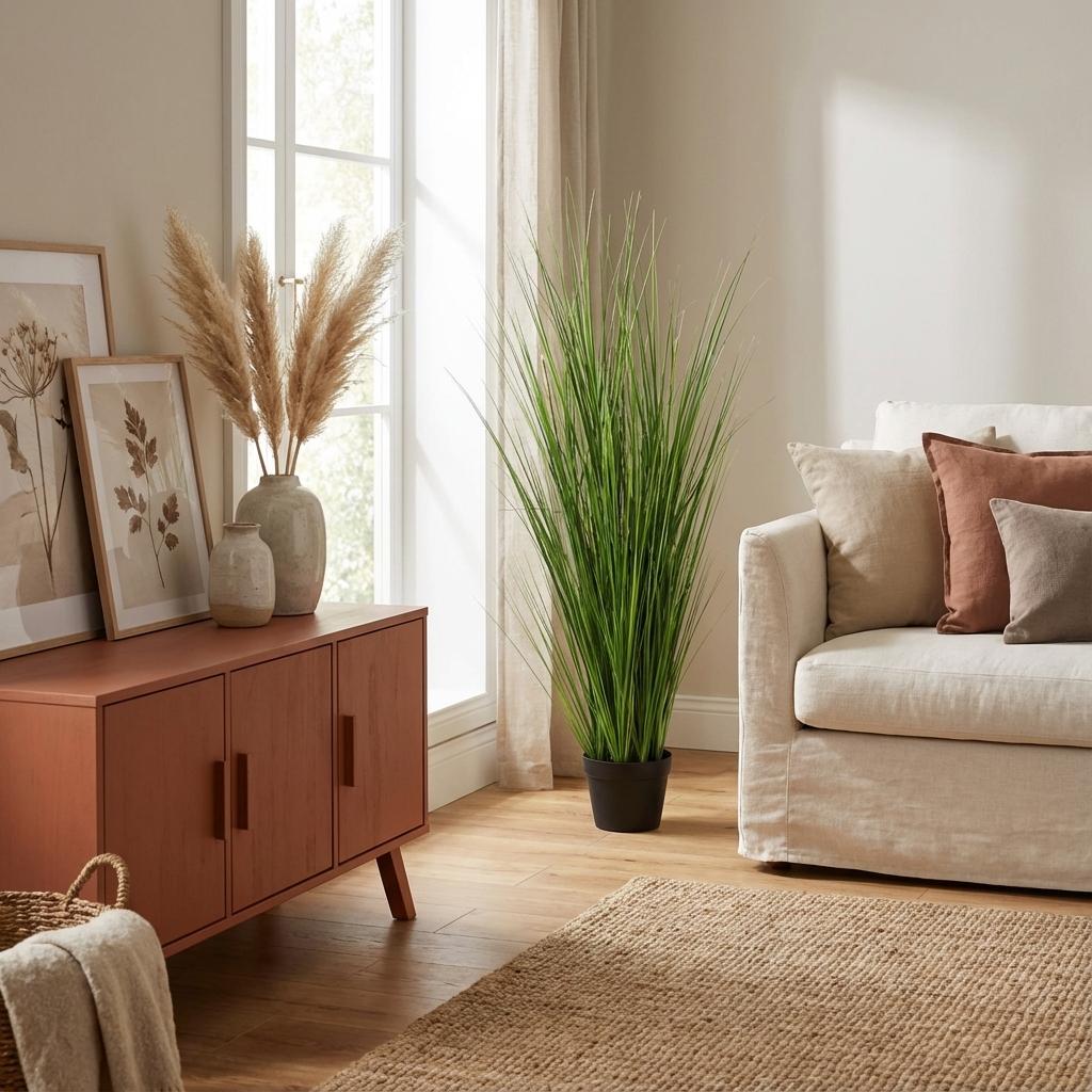 Kunstplant - Onion Grass - 130cm